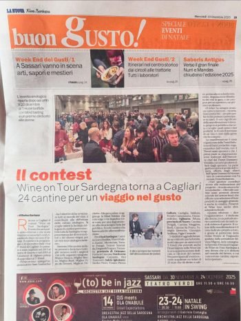 Contest Sardegna Wine On Tour